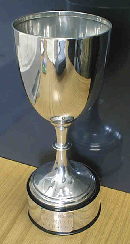A silver cup
