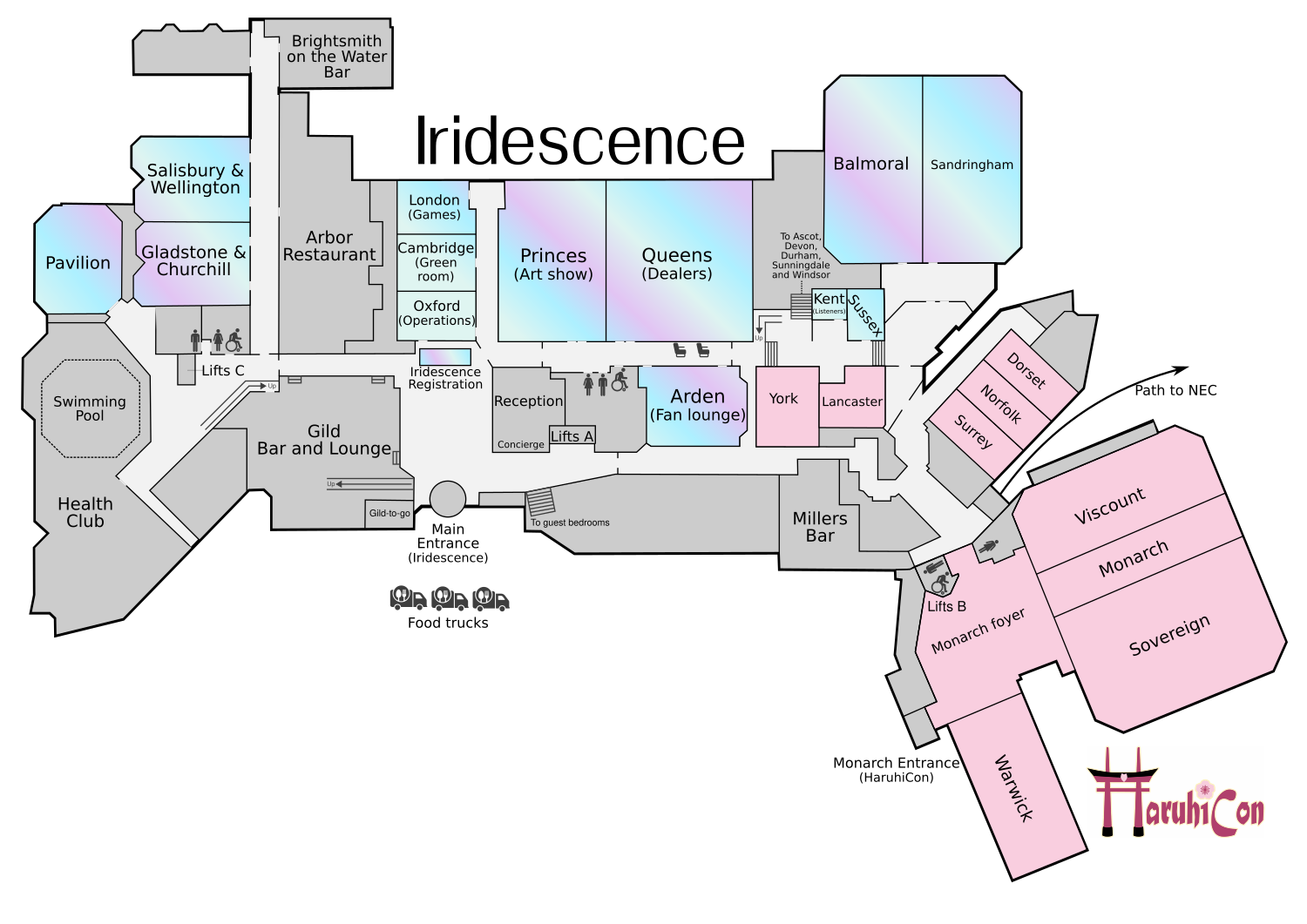 Map of the venue
