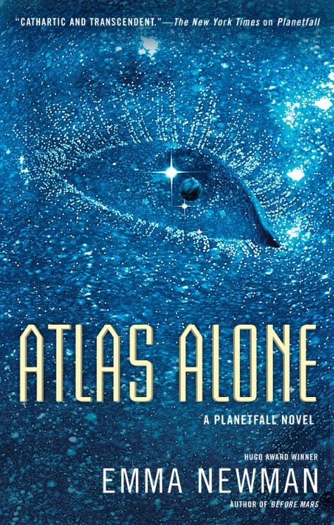 Cover of Emma Newman's book "Atlas Alone".