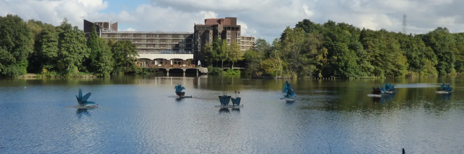 Hilton Brimingham Metropole and Pendigo Lake photographed by Elliott Brown